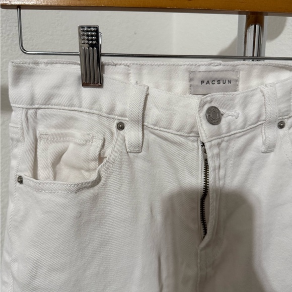 Pacsun Women's White Jeans - Picture 7 of 8